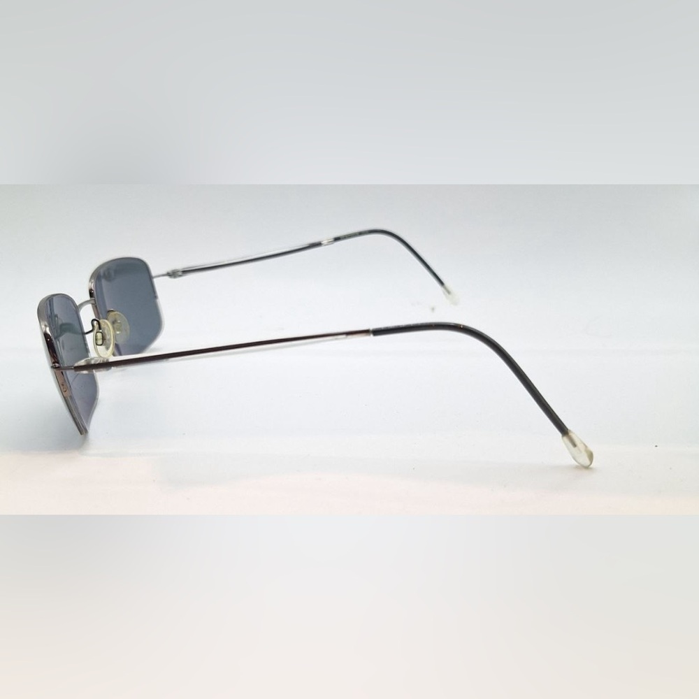 Stetson 9004 Silver Oval Half-Rim Sunglasses Frames Only - Picture 4 of 7